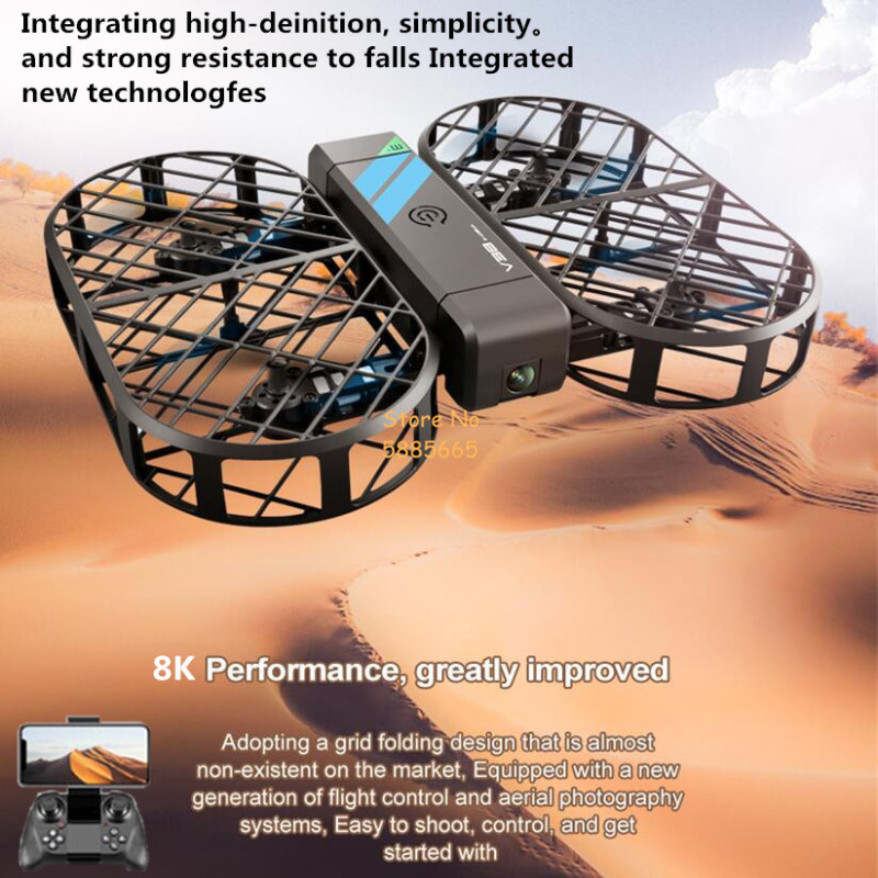 Kids Toys Drone - กล้อง 8K HD 360 ° การป้องกัน