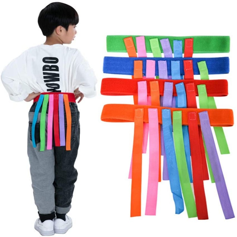Kids Toys Entertainer - เด็ก Interactive จับหางเกมเข็มขัดดึงหางกิจกรรมกลางแจ้งการฝึกอบรมของเล่นเด็กกีฬาและความบันเทิง Sensory ของเล่น