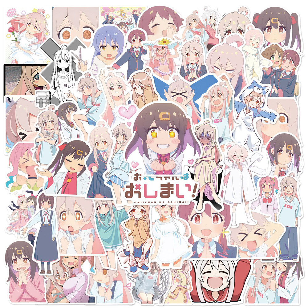 Kids Toys Now - 10/30/50ชิ้นอะนิเมะ onimai IM ตอนนี้สติกเกอร์น้องสาวของคุณ Kawaii mashiro