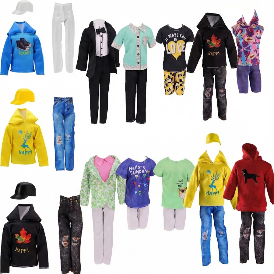 Kids Toys Quality - คุณภาพสูงเสื้อผ้าตุ๊กตาแฟชั่น, ชุดสูทผู้ชายทำด้วยมือ, สำหรับตุ๊กตา 30 ซม., 1/6