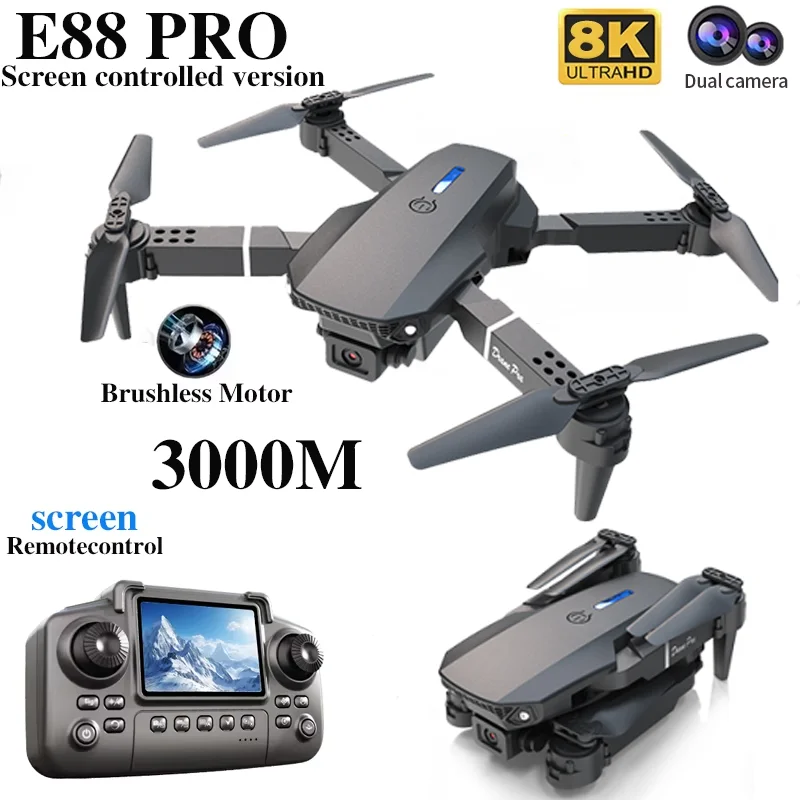 โดรนรุ่น Professional E88 PRO  - Kids Toys Drone บทวิจารณ์และราคา