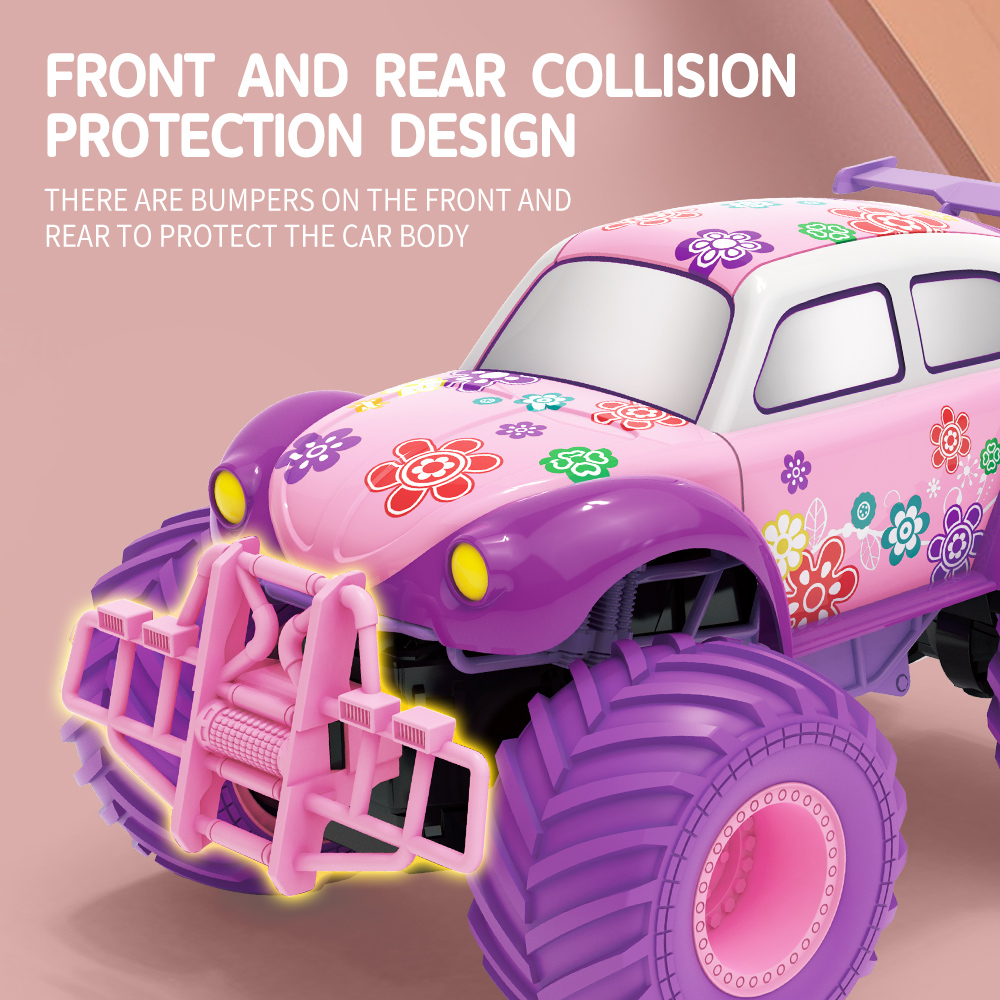สีชมพู RC รถไดรฟ์ไฟฟ้า Off-Roa - Kids Toys Supplier บทวิจารณ์และราคา