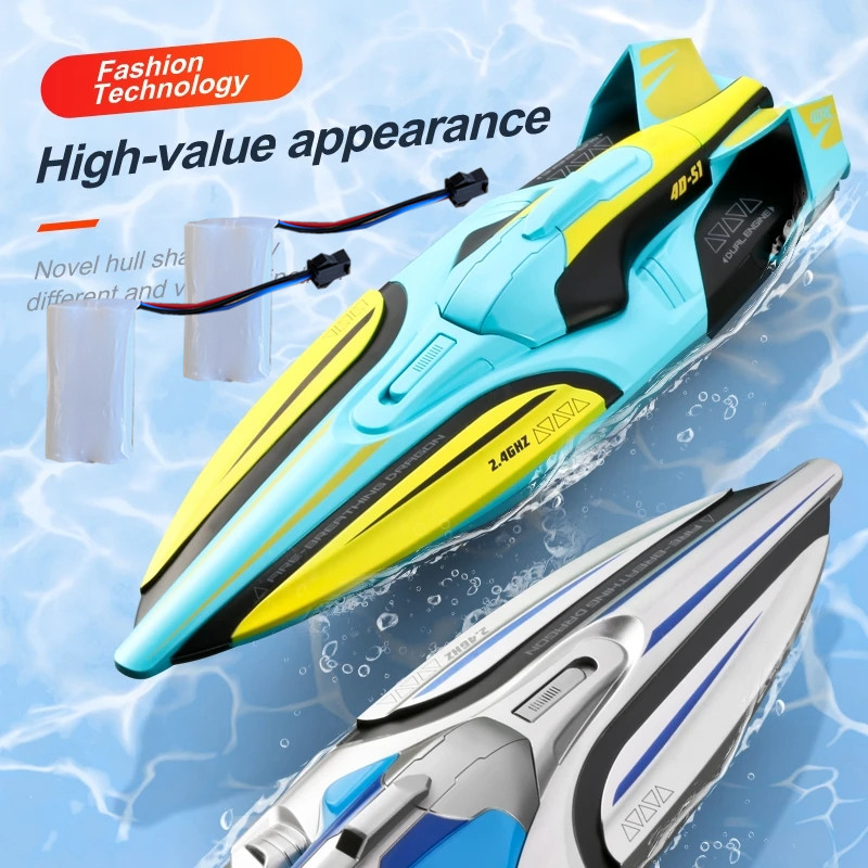 เรือแข่งความเร็วสูง2.4G เรือสป - Kids Toys Deals บทวิจารณ์และราคา