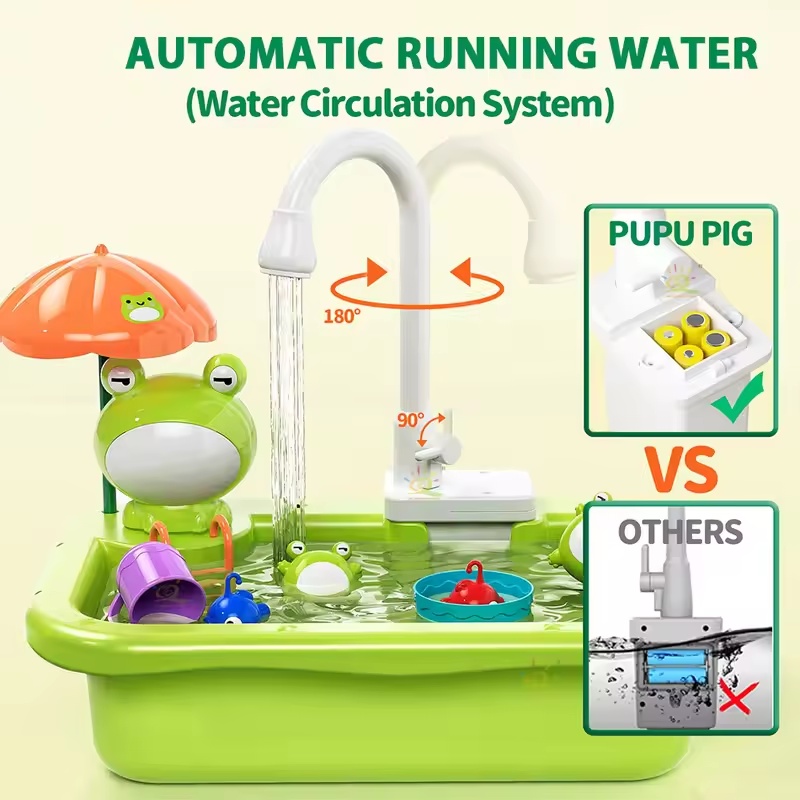 อ่างล้างจานเด็กแบบใหม่พร้อมเคร - Kids Toys Quality บทวิจารณ์และราคา