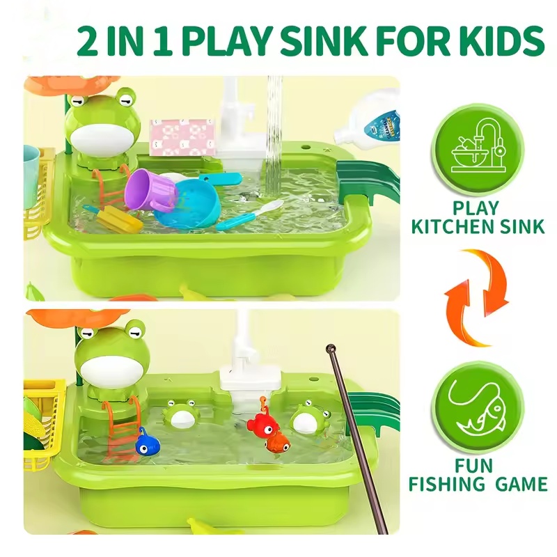 อ่างล้างจานเด็กแบบใหม่พร้อมเคร - Kids Toys Quality บทวิจารณ์และราคา