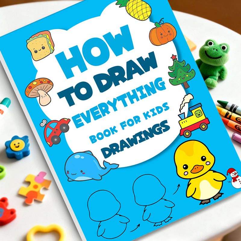หนังสือสอนวาดภาพทีละขั้นตอนสำห - Kids Toys Drawing Easy บทวิจารณ์และราคา