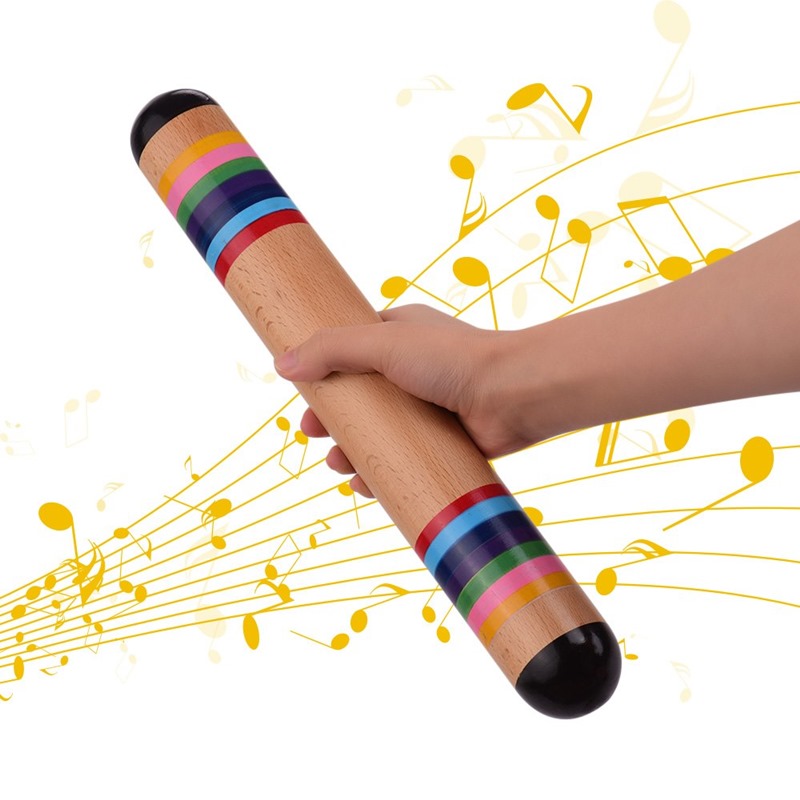 ใหม่ไม้ Rainstick Rainmaker Ra - Kids Toys Quality บทวิจารณ์และราคา