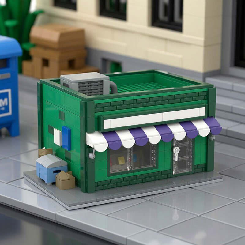 ตัวต่อ MOC ร้านค้าขนาดเล็กแบบโ - Kids Toys Shop บทวิจารณ์และราคา