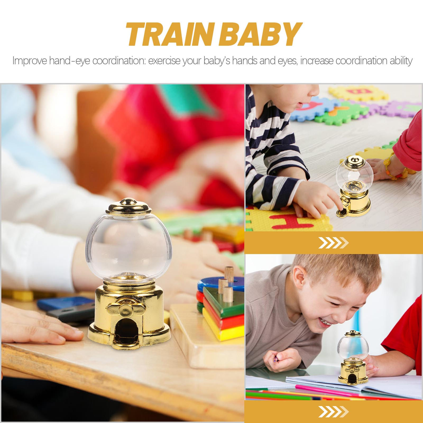 เครื่องจับลูกกวาด 6 ชิ้น ดีไซน - Kids Toys Entertainer บทวิจารณ์และราคา