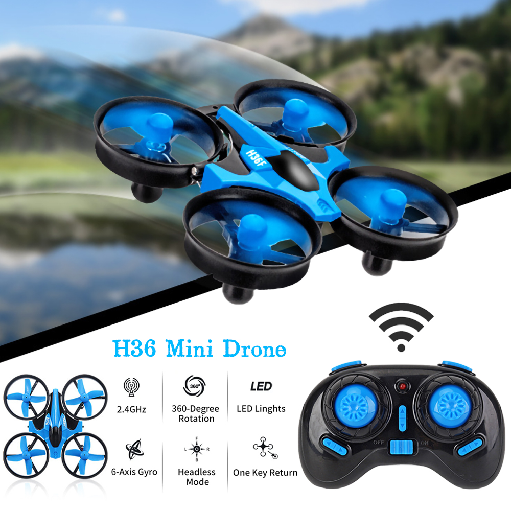 JJRC H36 มินิโดรนบังคับวิทยุ 4 - Kids Toys Drone บทวิจารณ์และราคา