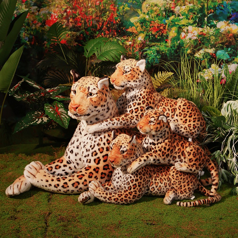 170 ซม.เหมือนจริงเสือดาวของเล่ - Kids Toys Quality บทวิจารณ์และราคา