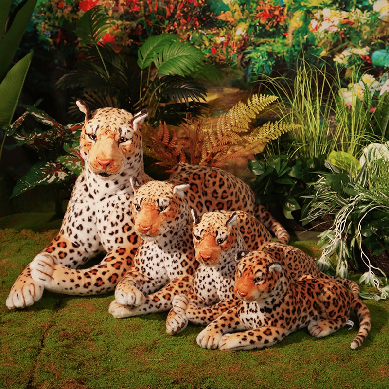 170 ซม.เหมือนจริงเสือดาวของเล่ - Kids Toys Quality บทวิจารณ์และราคา