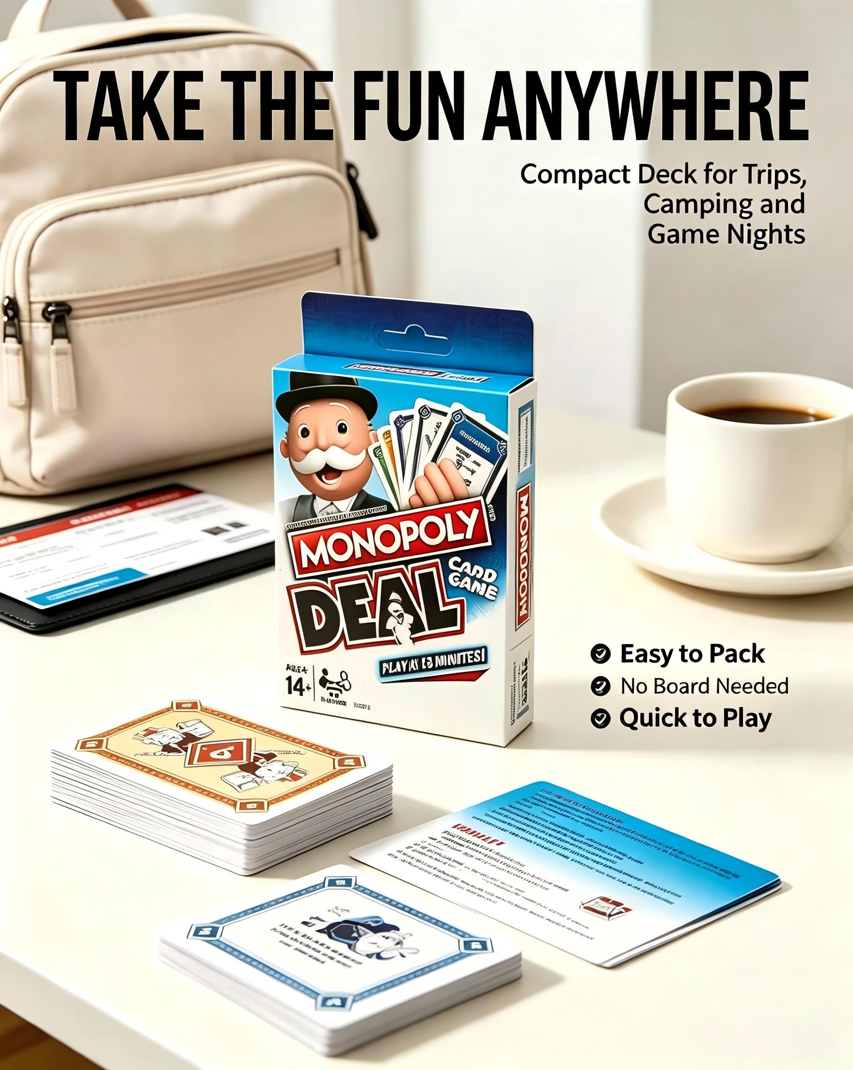 เกมการ์ดมอนโปโลดีลจากแฮสโบร |  - Hasbro Game Monopoly บทวิจารณ์และราคา