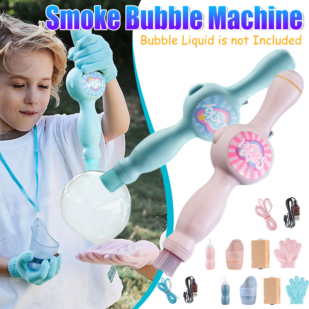 เครื่องทำฟองสบู่แบบยืดหยุ่น พก - Bubble Machine Outdoor บทวิจารณ์และราคา