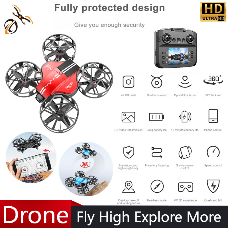 ใหม่ Mini Drone 812PRO อาชีพ H - Kids Toys Drone บทวิจารณ์และราคา