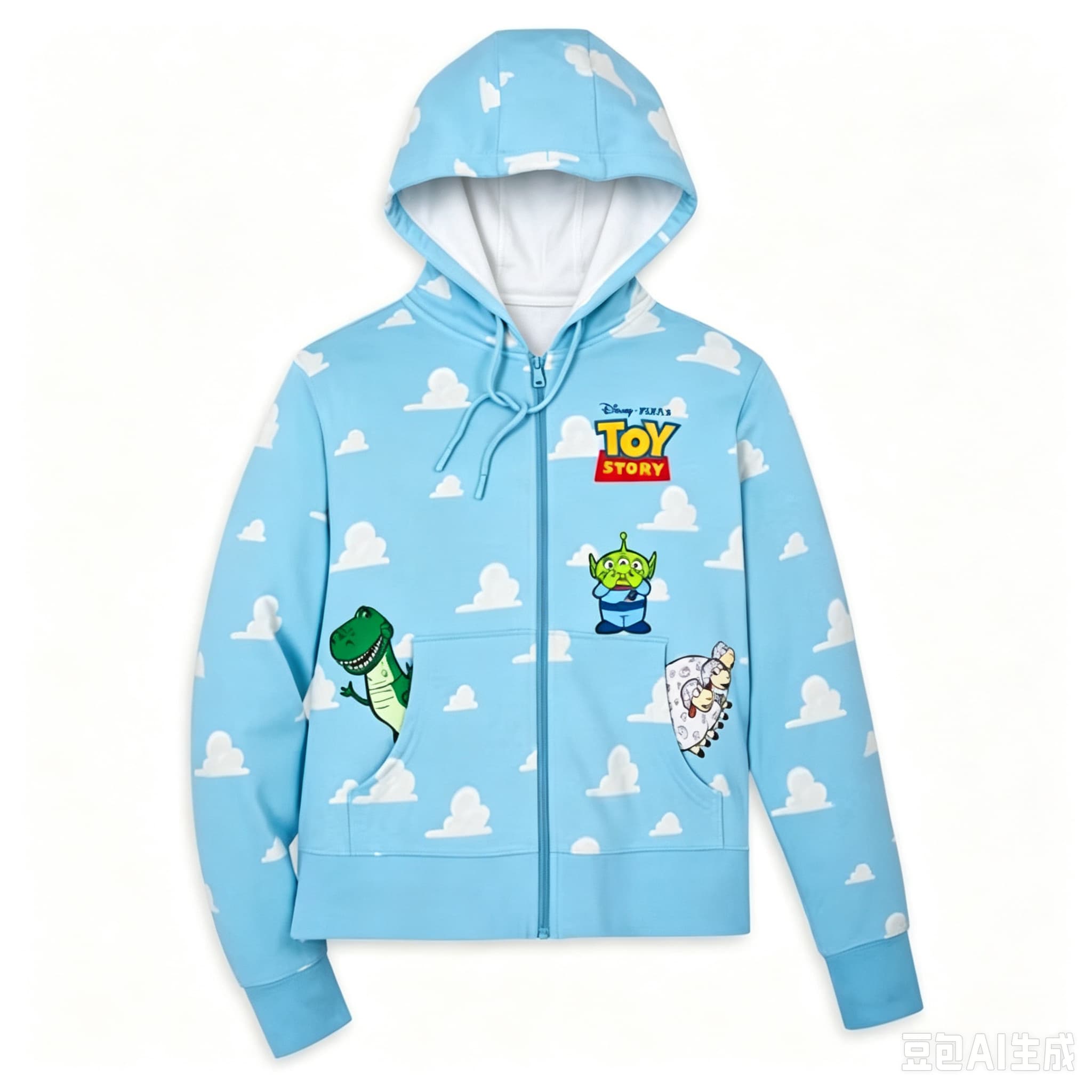เสื้อฮู้ดซิปอัพลายการ์ตูนตัวละ - Kids Zip Toys บทวิจารณ์และราคา